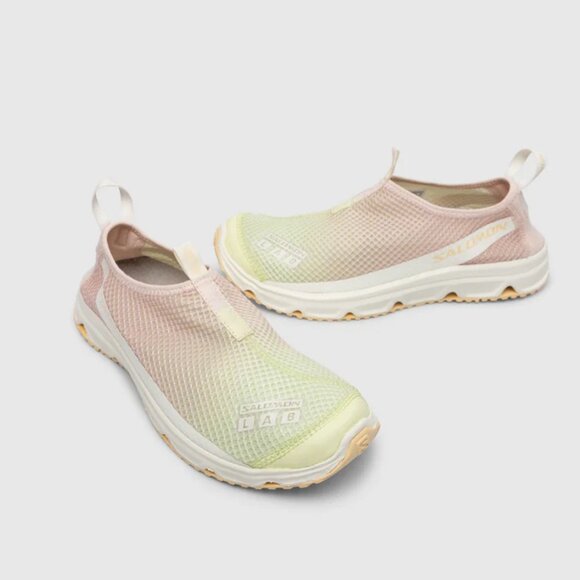 NEW Men’s 10 SALOMON RX Moc 3.0 Slip-On Sneaker L47491 Cloud Pink/White Jade - Picture 12 of 12